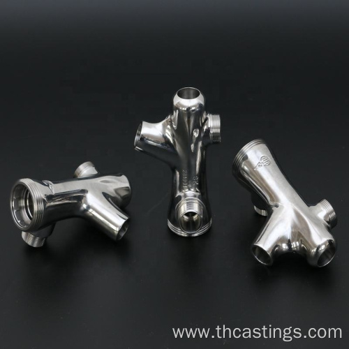 Investment Casting and CNC Machining Stainless Steel Faucets